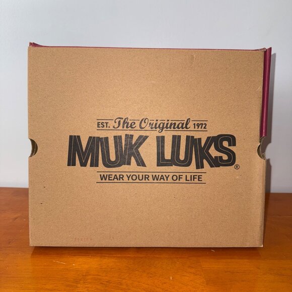 New Muk Luks Womens Size 11 Wool Blend Winter Boots With Box Blue Faux Fur Lined - Picture 7 of 8